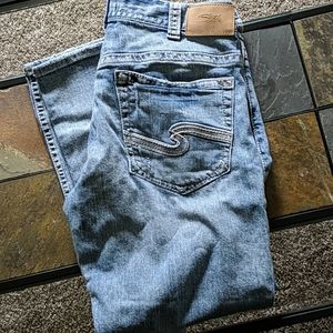 Men's "Gordie" Silver Jeans